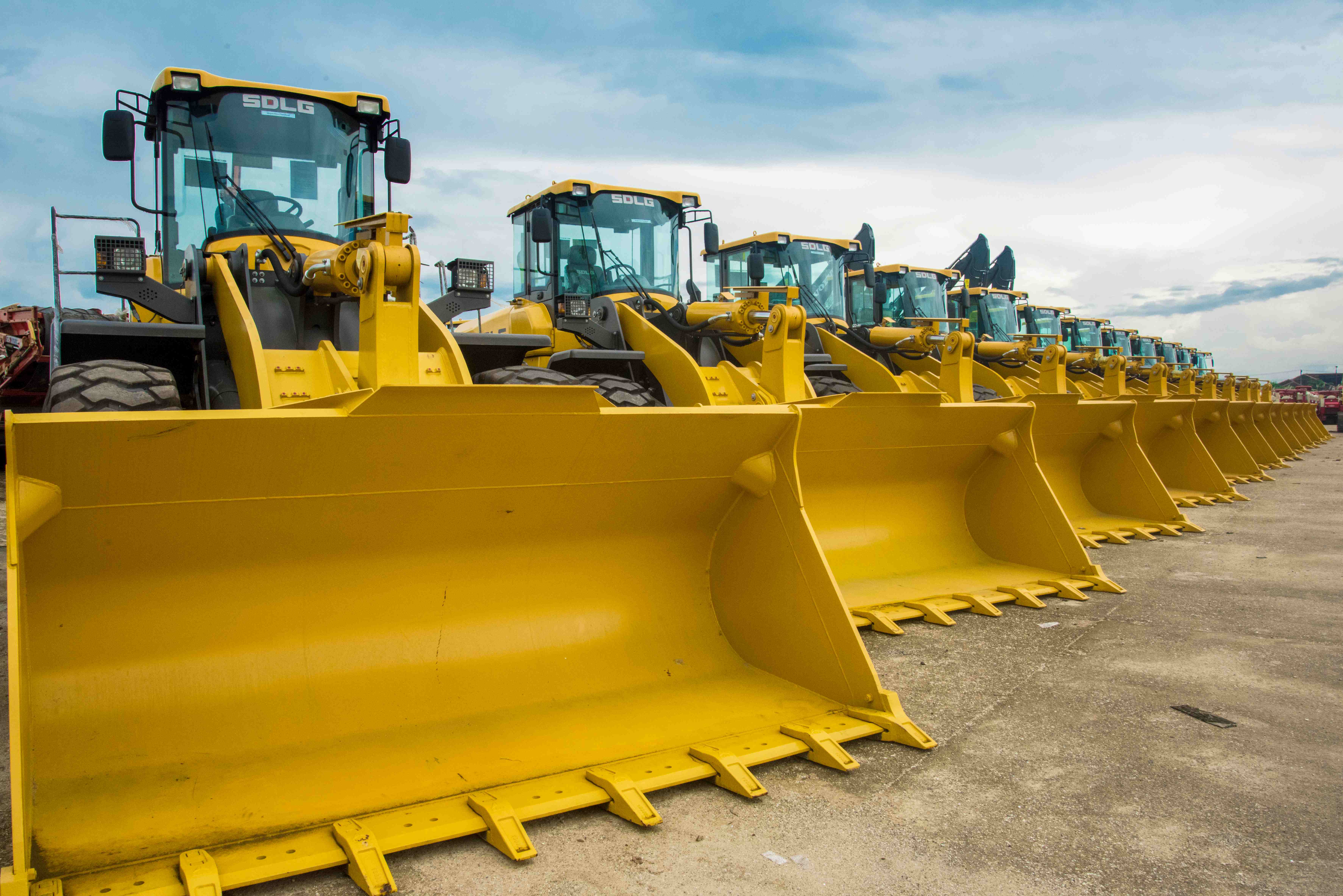 J Billo Equipment Fleet of Wheel Loaders